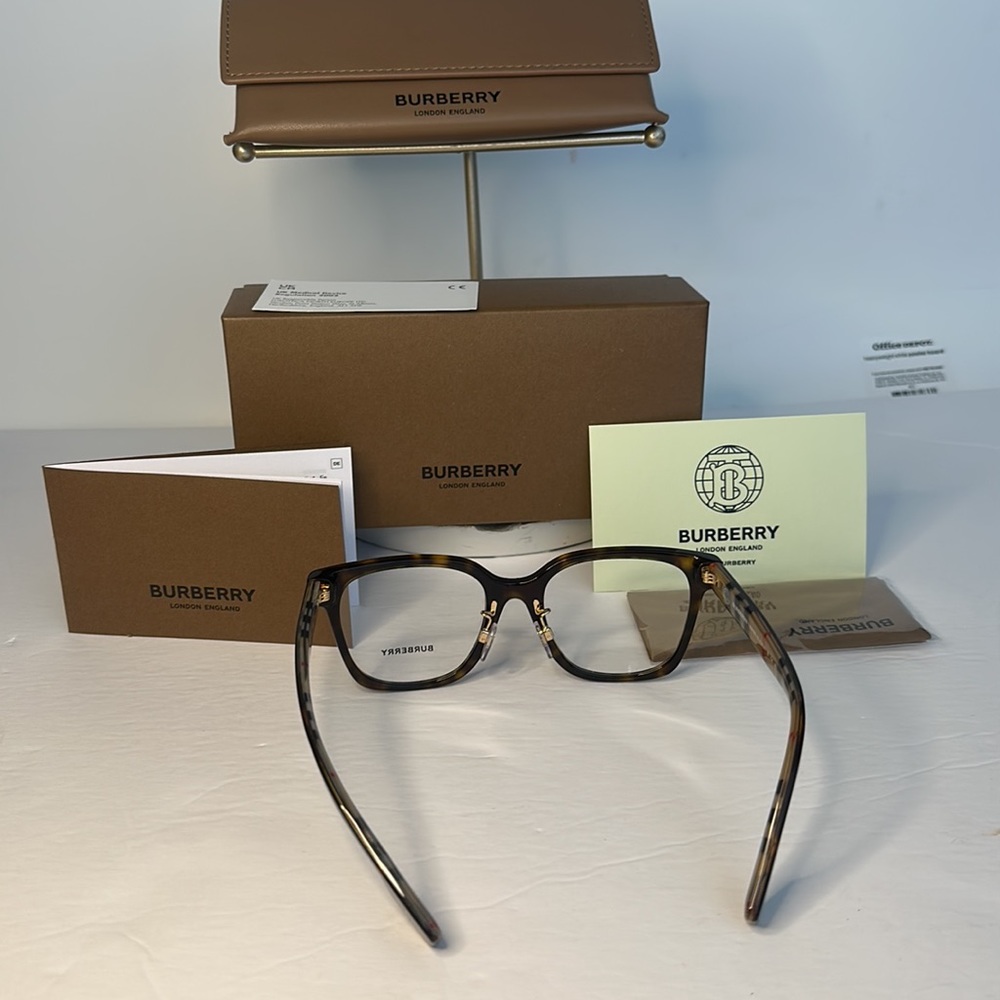 BURBERRY BE2347 EVELYN square Oversized Eyeglasses - Picture 7 of 14